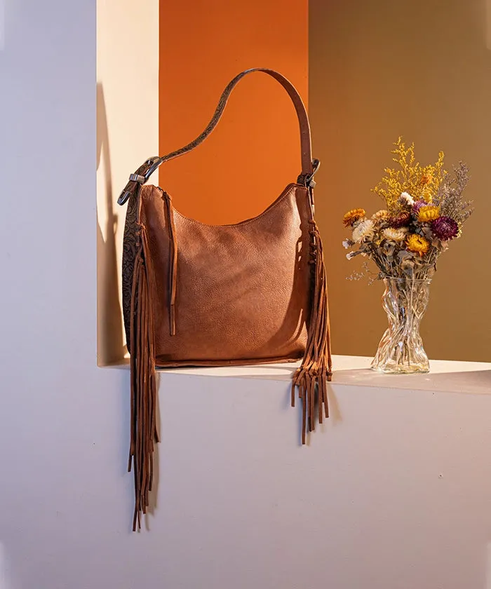 Montana West Fringe Hobo Bag