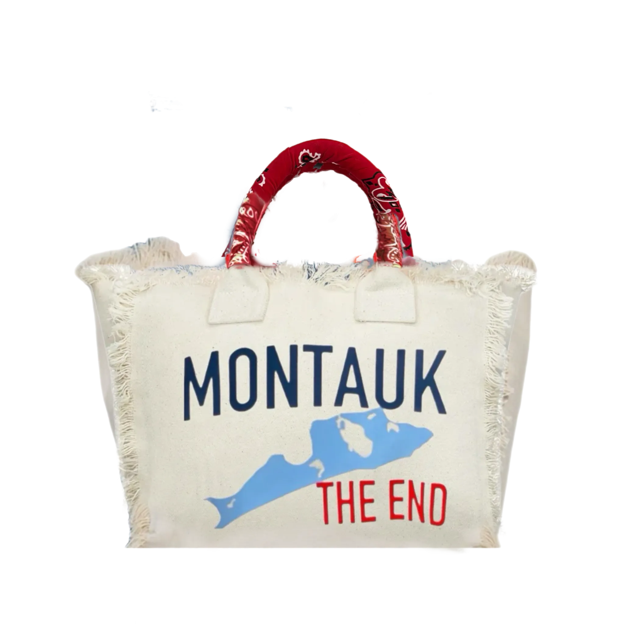 Montauk Fringe Canvas Bag