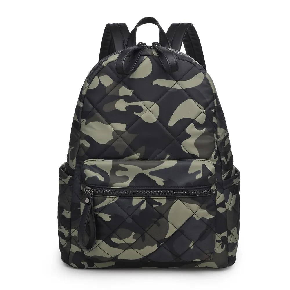 Motivator Water Repellent Backpack - Camo