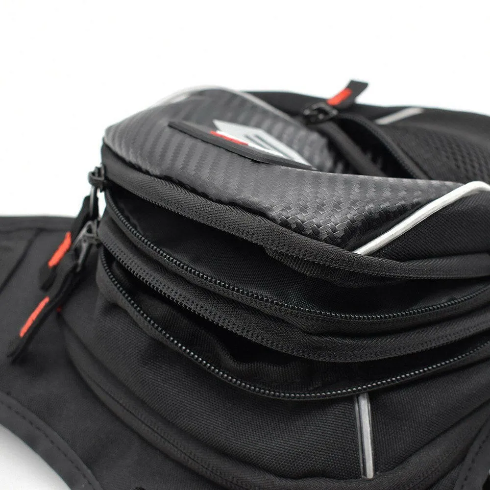 Multifunctional Reflective Drop Leg Bag Motorcycle Bike Cycling Outdoor Casual Waist Pack Thigh Bag