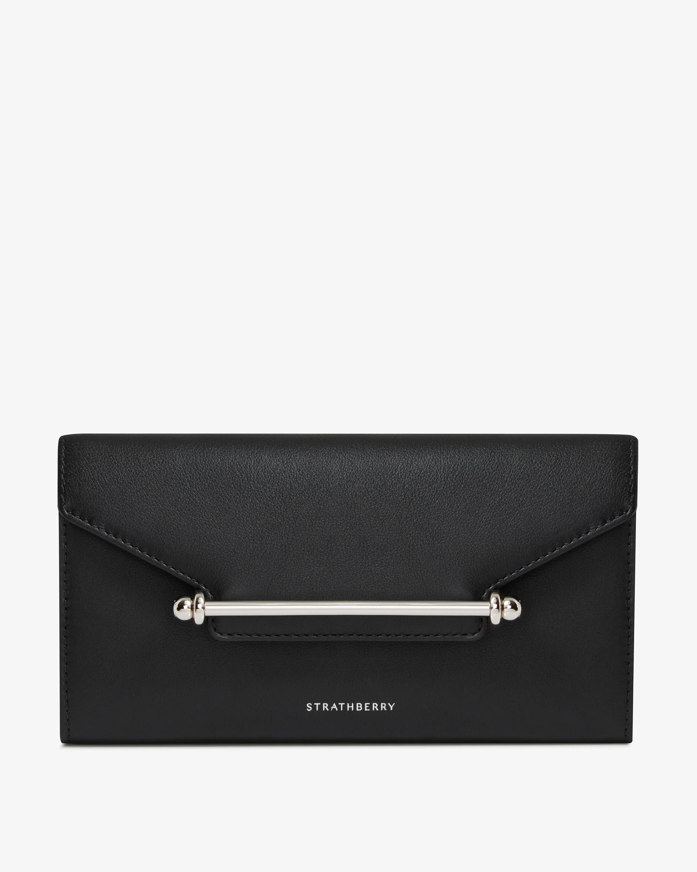 Multrees Chain Wallet - Black with Silver Hardware