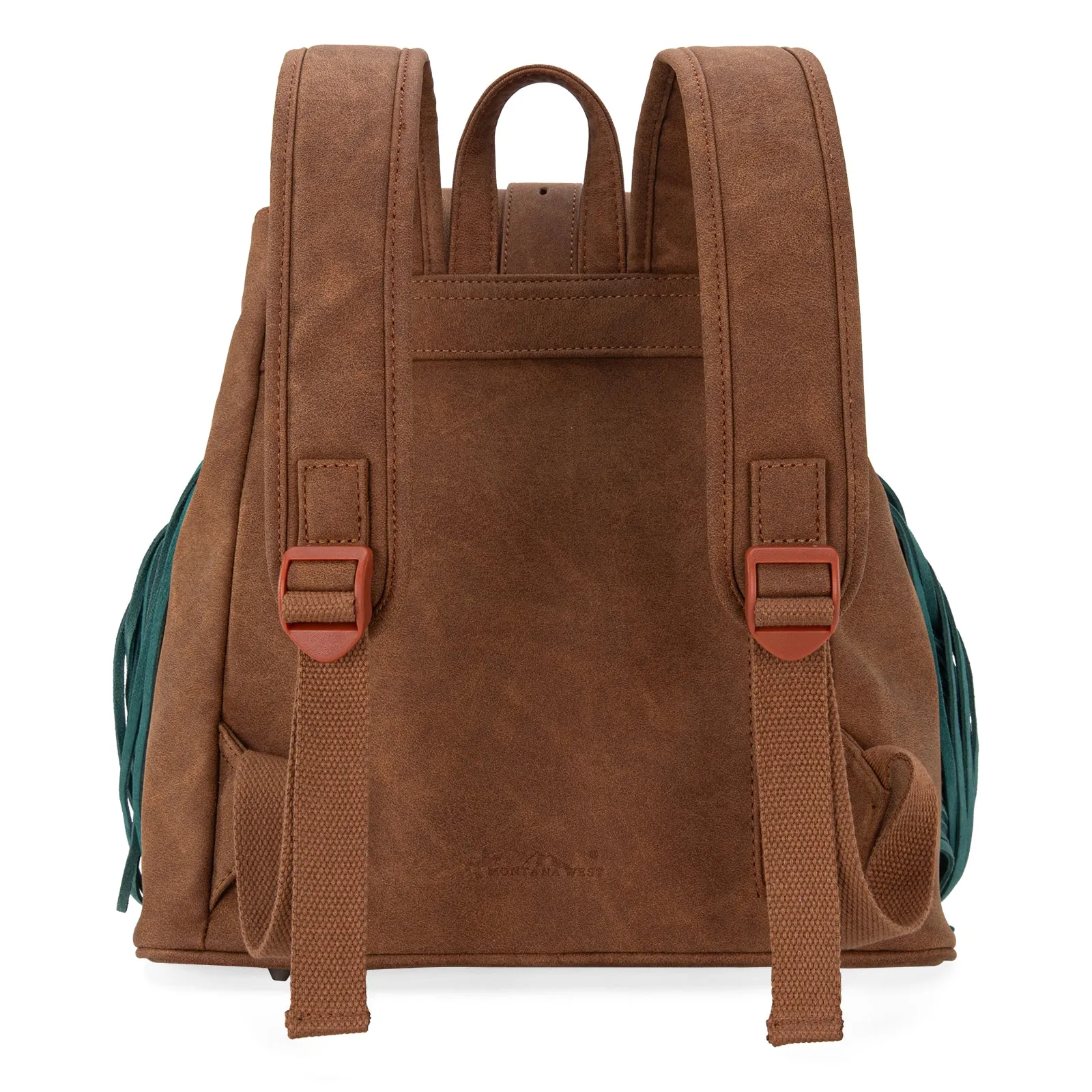 MW1289-9110 Montana West Fringe Buckle Collection Backpack