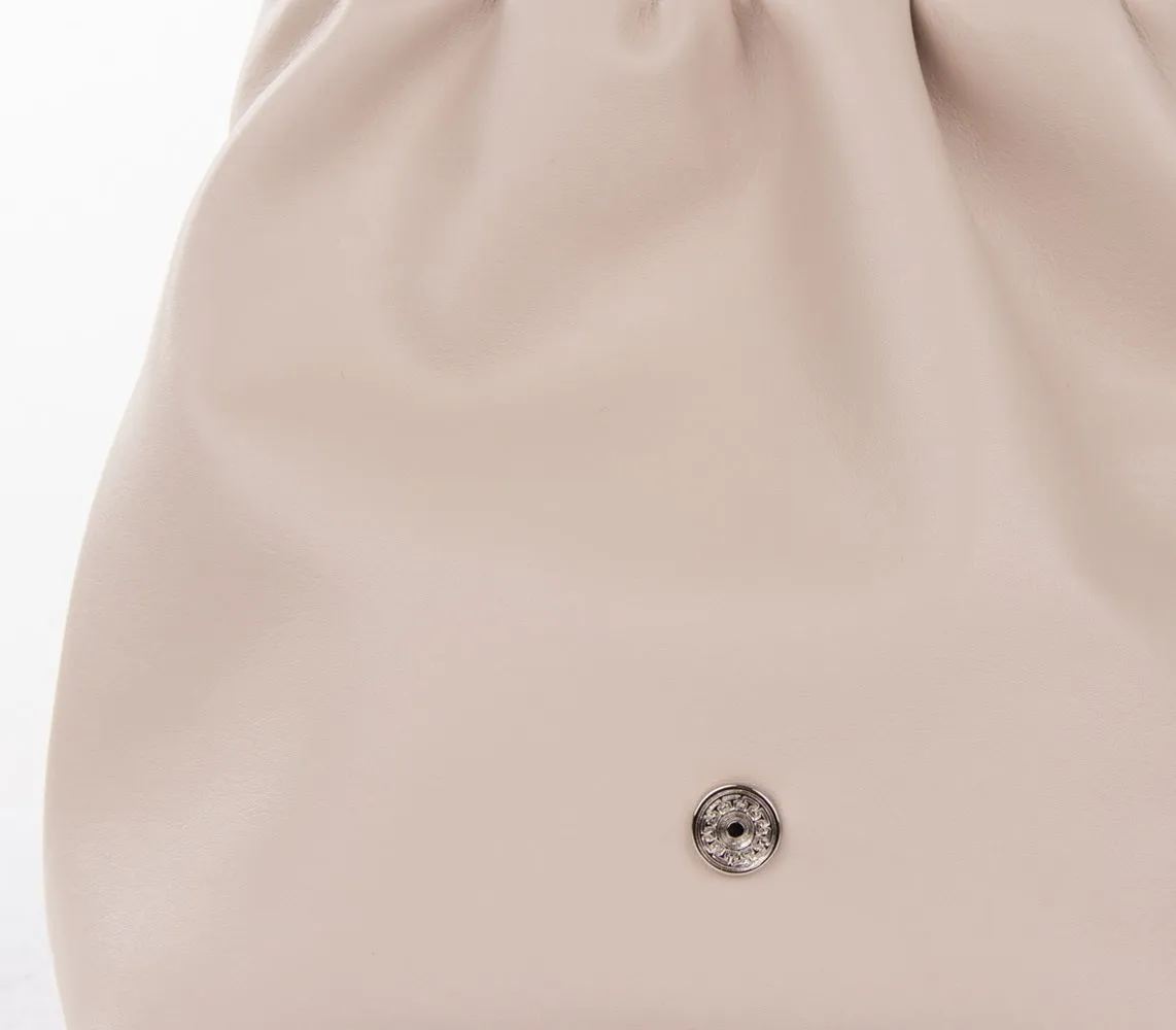 Nap Micro Bucket Bag Cream