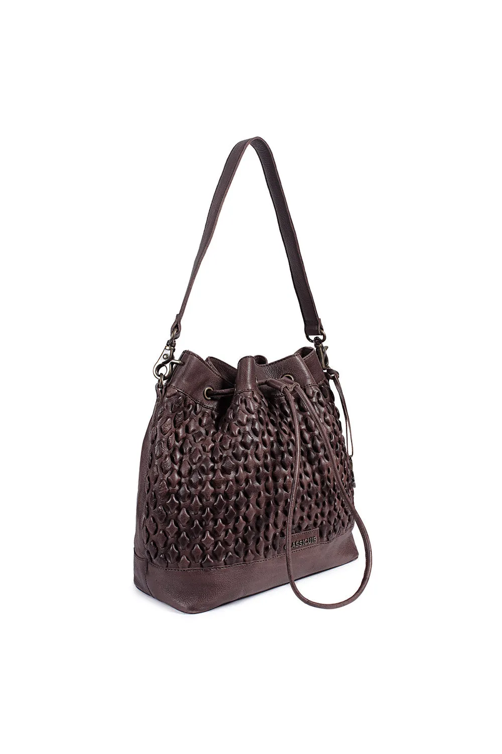 Orleans Padded Weave Bucket Bag