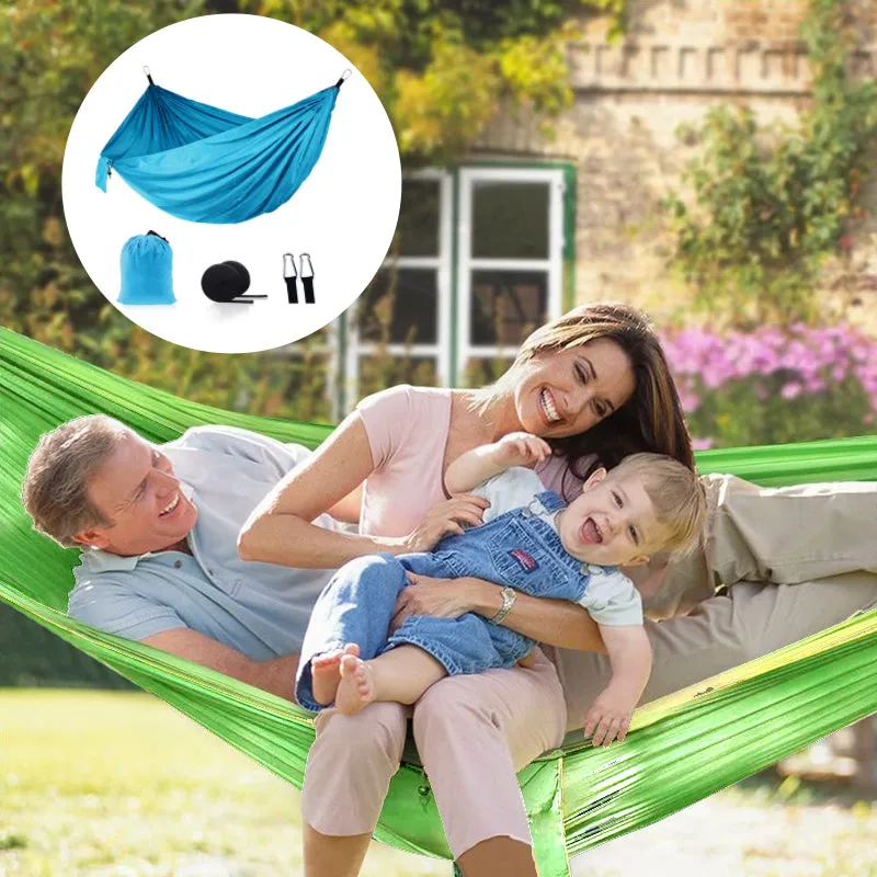 Outdoor camping hammock set - comfort and robustness