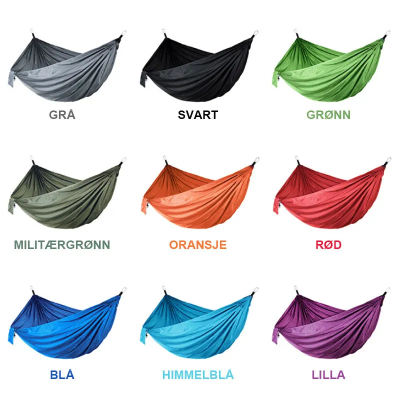 Outdoor camping hammock set - comfort and robustness