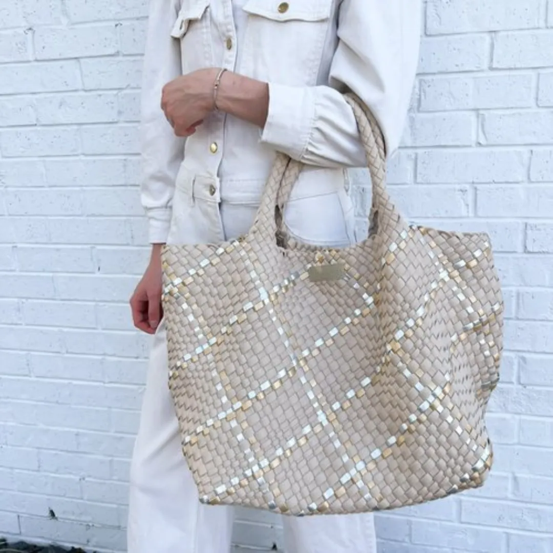 Oversized Woven Bag