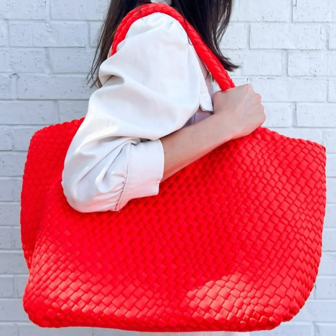 Oversized Woven Bag