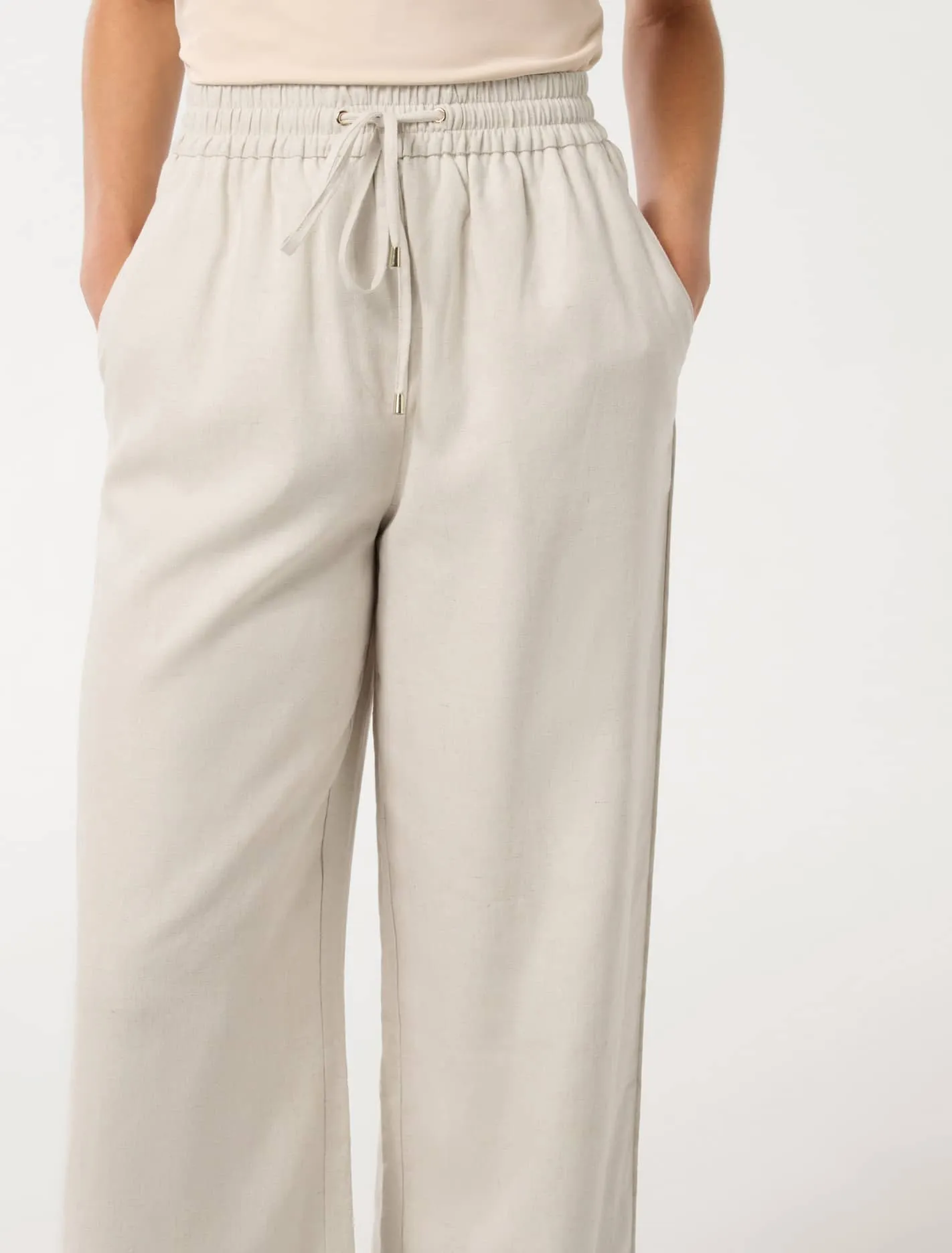 Phoebe Petite Linen Pants