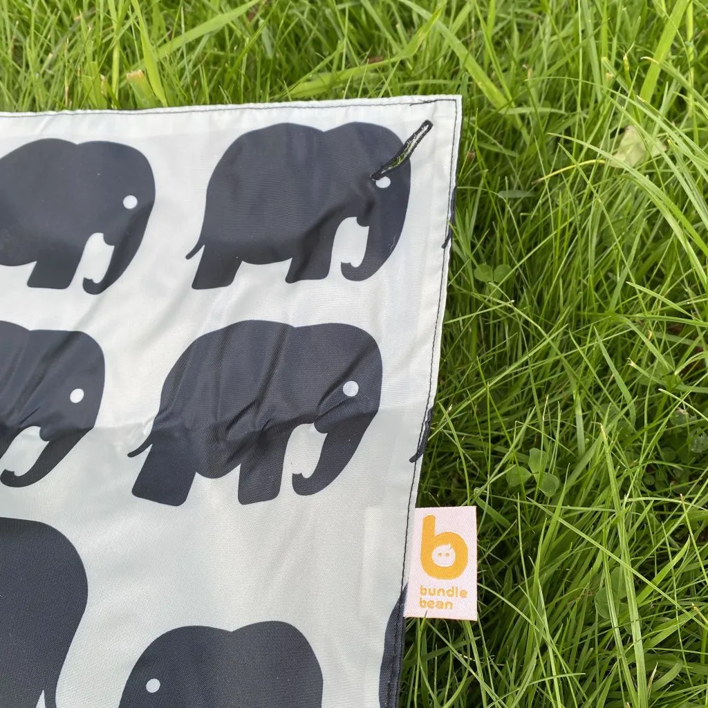 Picnic Blanket - GREY ELEPHANT