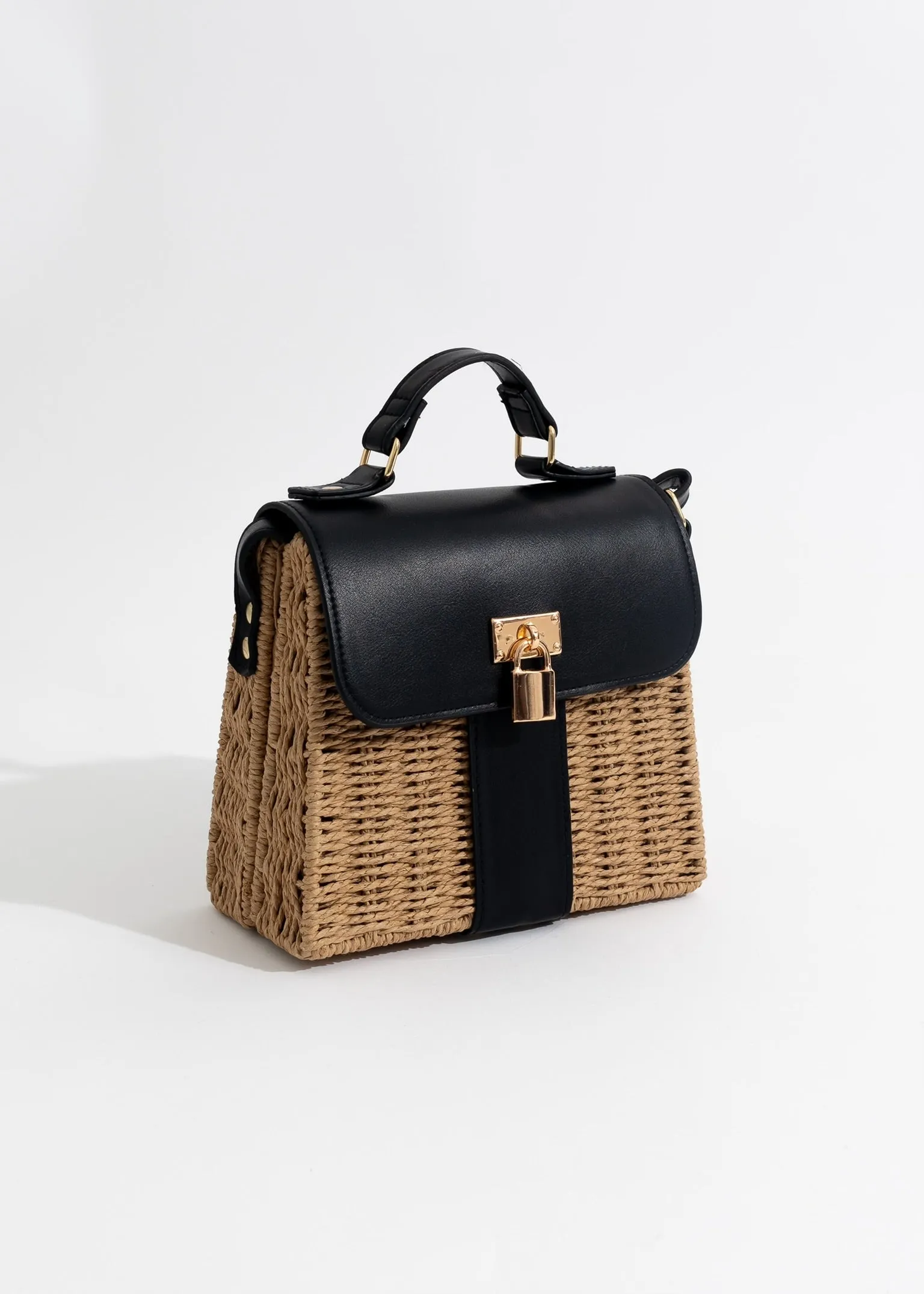 Picnic Day Crossbody Bag Black