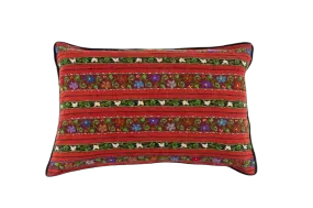 Pillow: Artifact textile, handwoven in Romania - P252