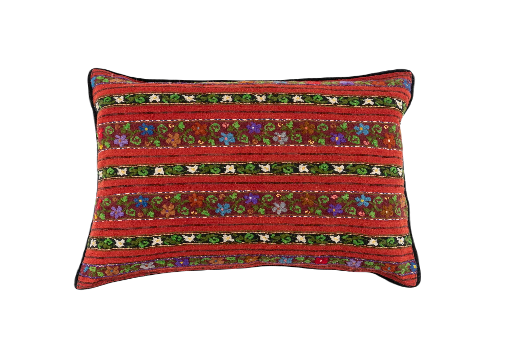 Pillow: Artifact textile, handwoven in Romania - P252