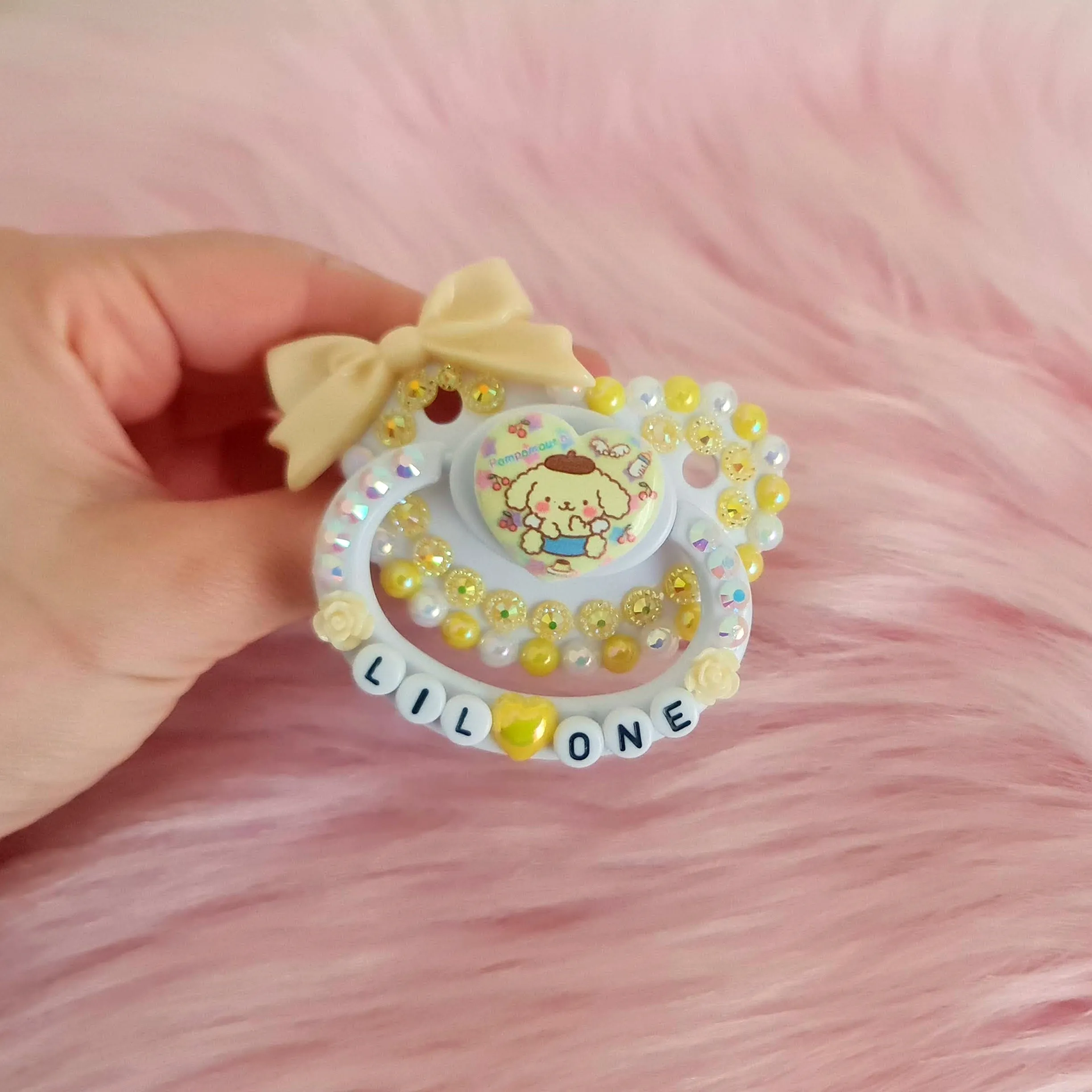 Pompompurin Custom Pacifier