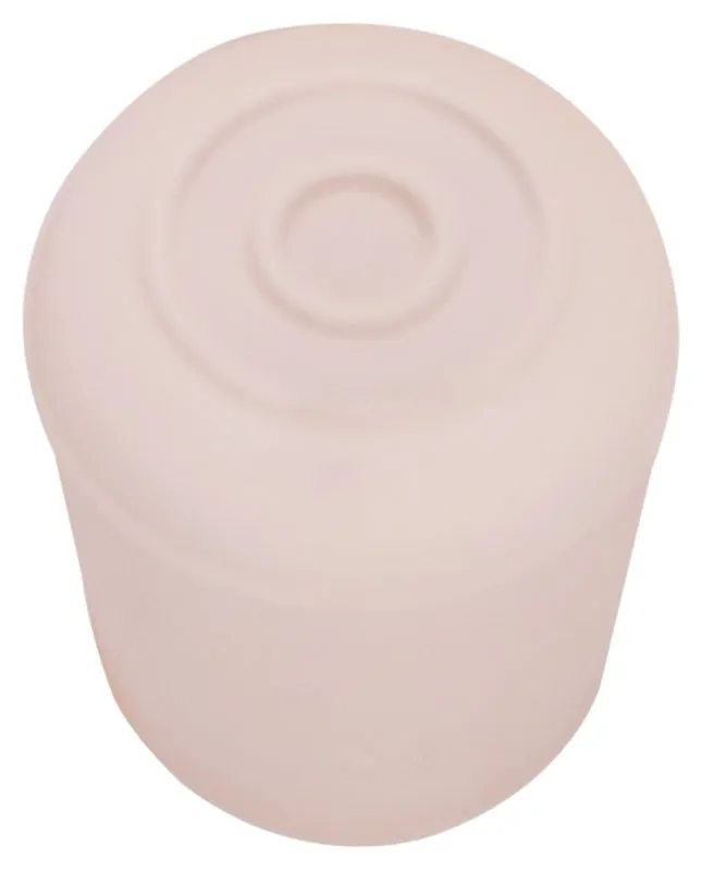 ProSource FE-50647-B Furniture Leg Tip, Round, Rubber, White, 1-1/4 in Dia, 1.7 in H :BAG: QUANTITY: 48