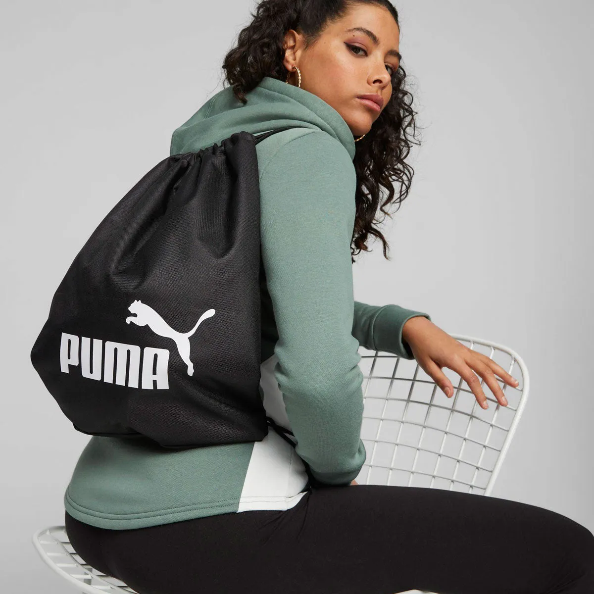 Puma Phase Gym Sack - Black