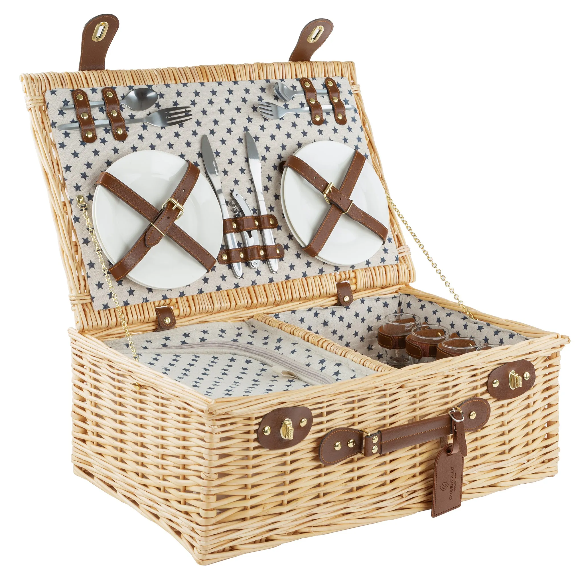 Purbeck Willow Picnic Basket Hamper