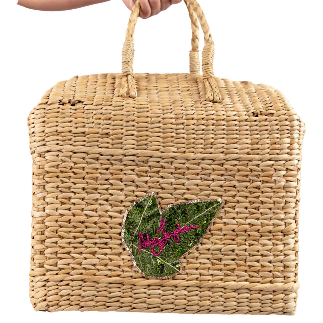 "Major Poontang" Seagrass Picnic Basket