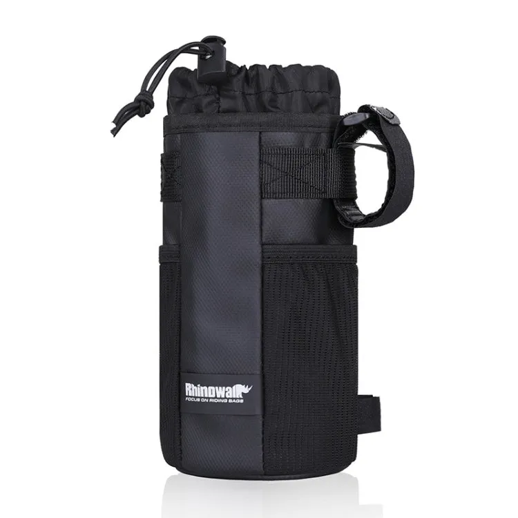 Rhinowalk RK9100B Riding Insulation Water Bottle Bag Portable Bicycle Kettle Tool Package(Black)