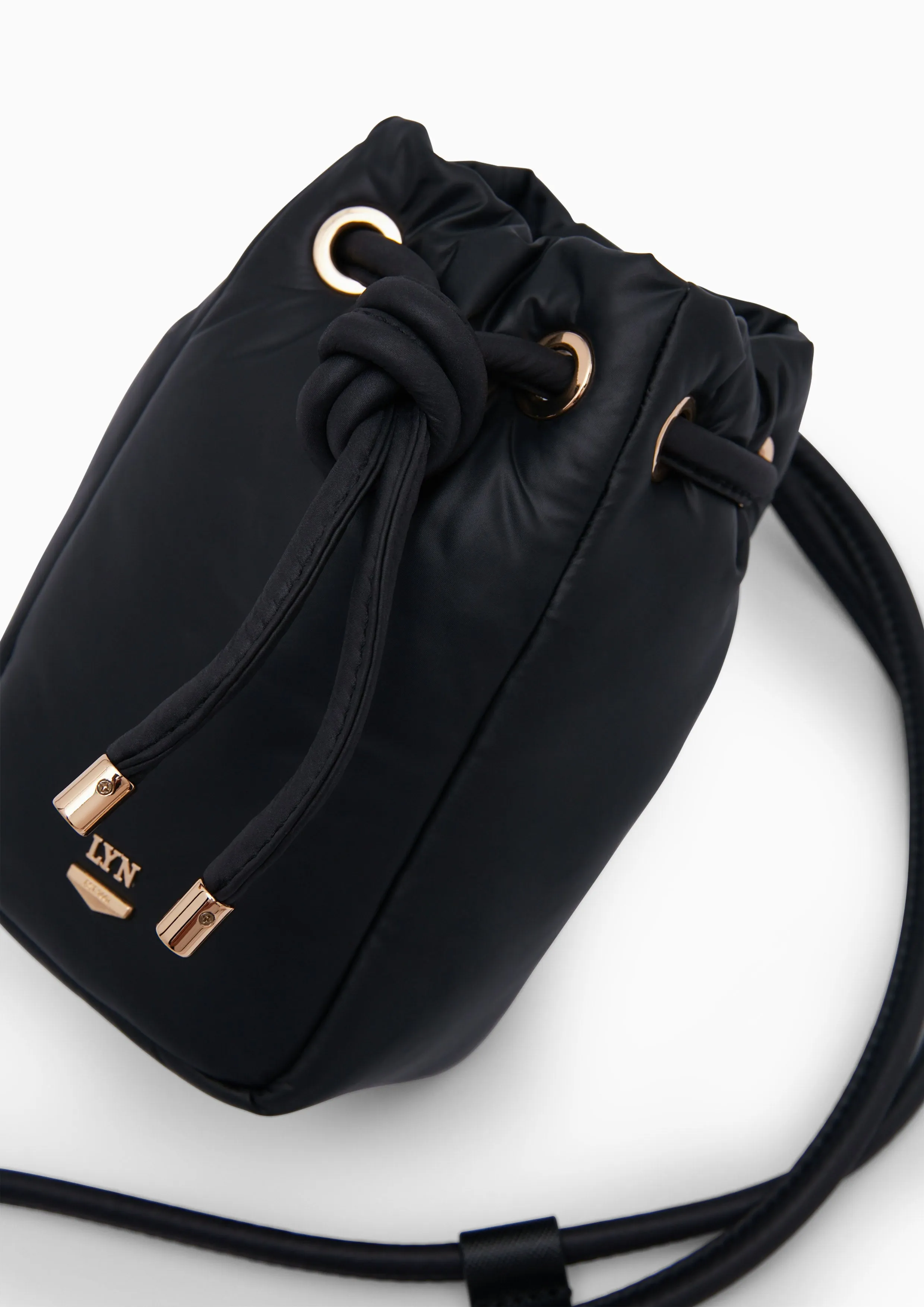 Roslyn24 Mini Bucket Bag - Black