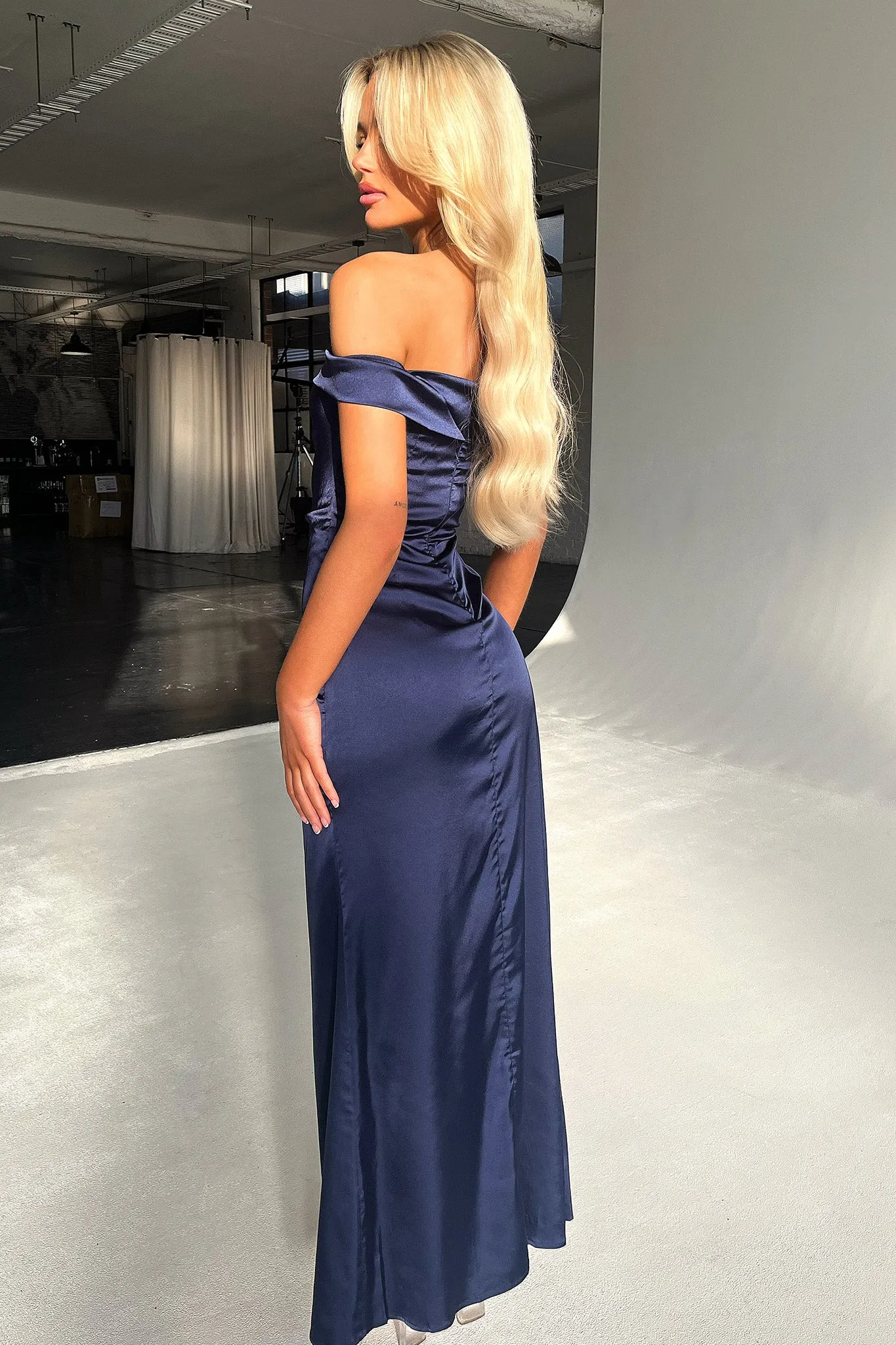 Saoirse Maxi Dress - Navy