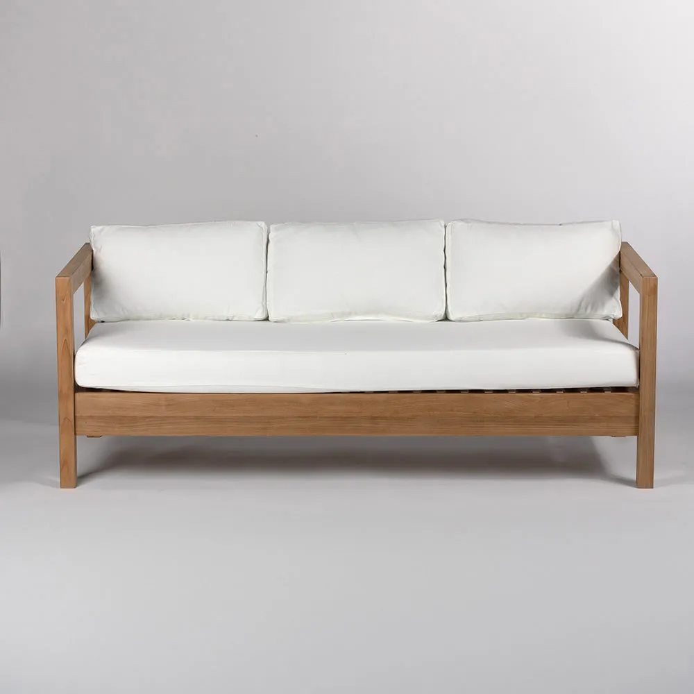 Scratch and Dent, Onyx Grade A Teak Sofa