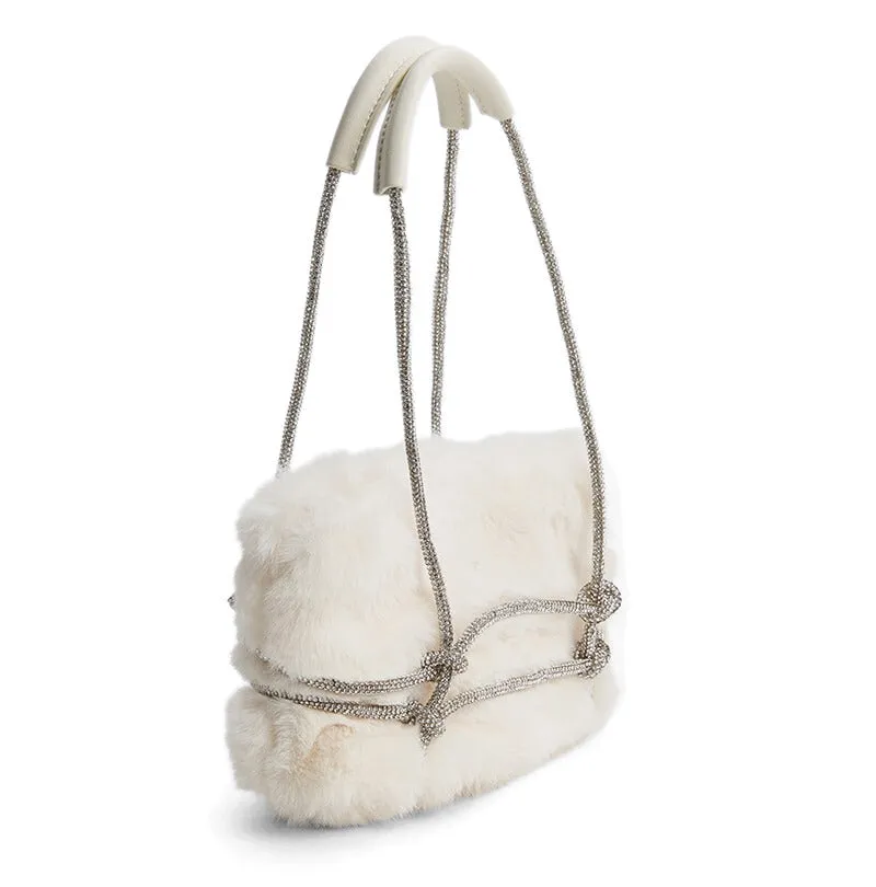 sealbeer A&A Faux Fur Clutch Bag