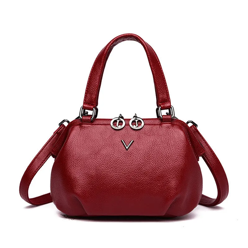 Soleil Luxe Mini Tote - Genuine Leather Summer Handbag