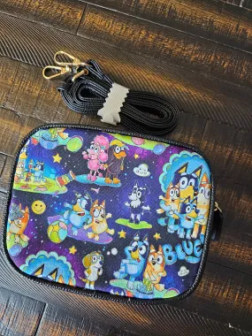 Space heeler crossbody bag