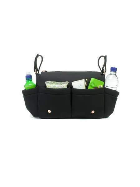 Storksak - Stoller Organiser Luxe Black Scuba