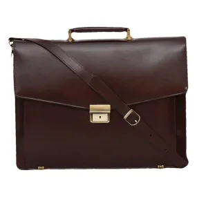 Tassia Laptop Briefcase - Burgundy