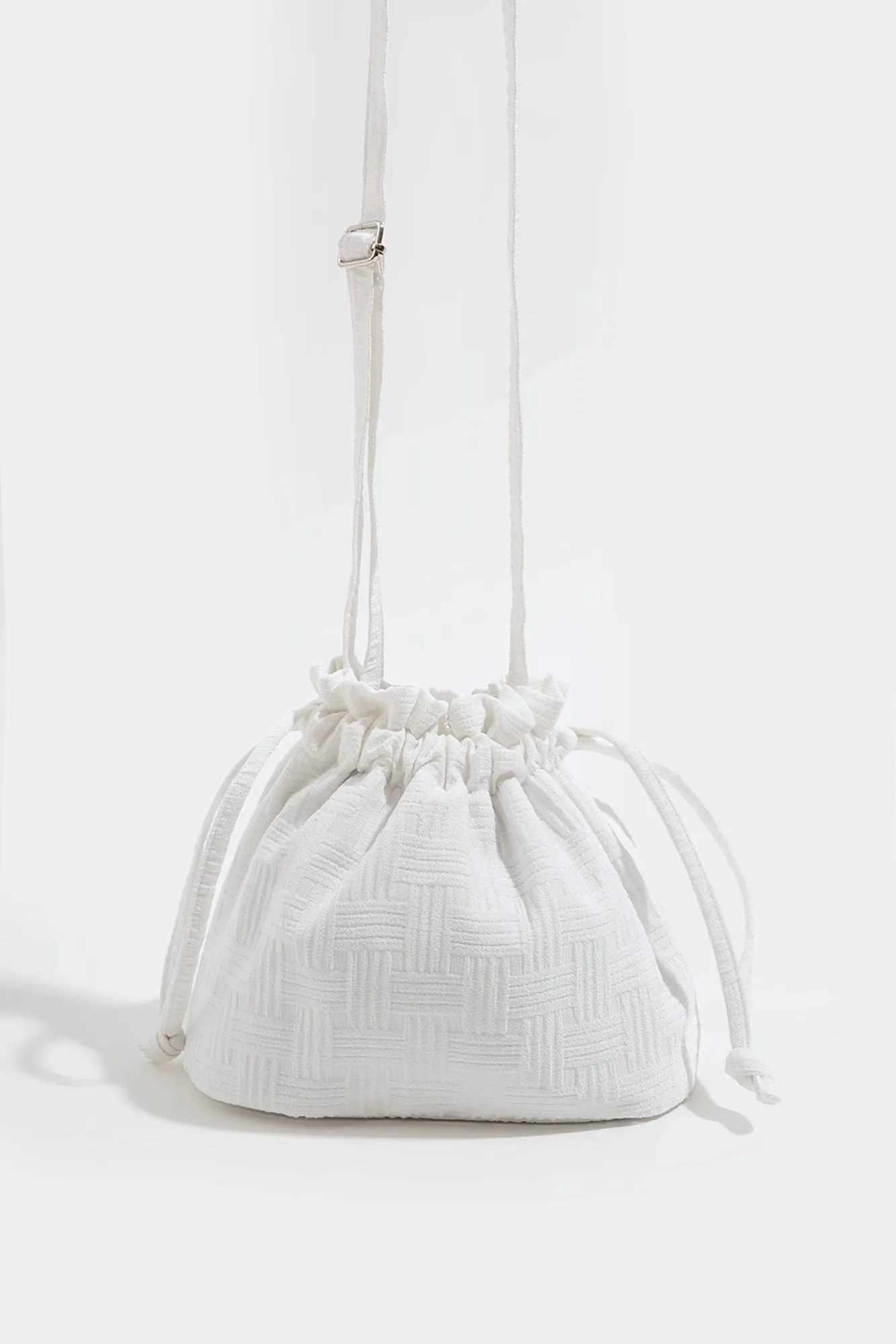 Textured Bucket Bag