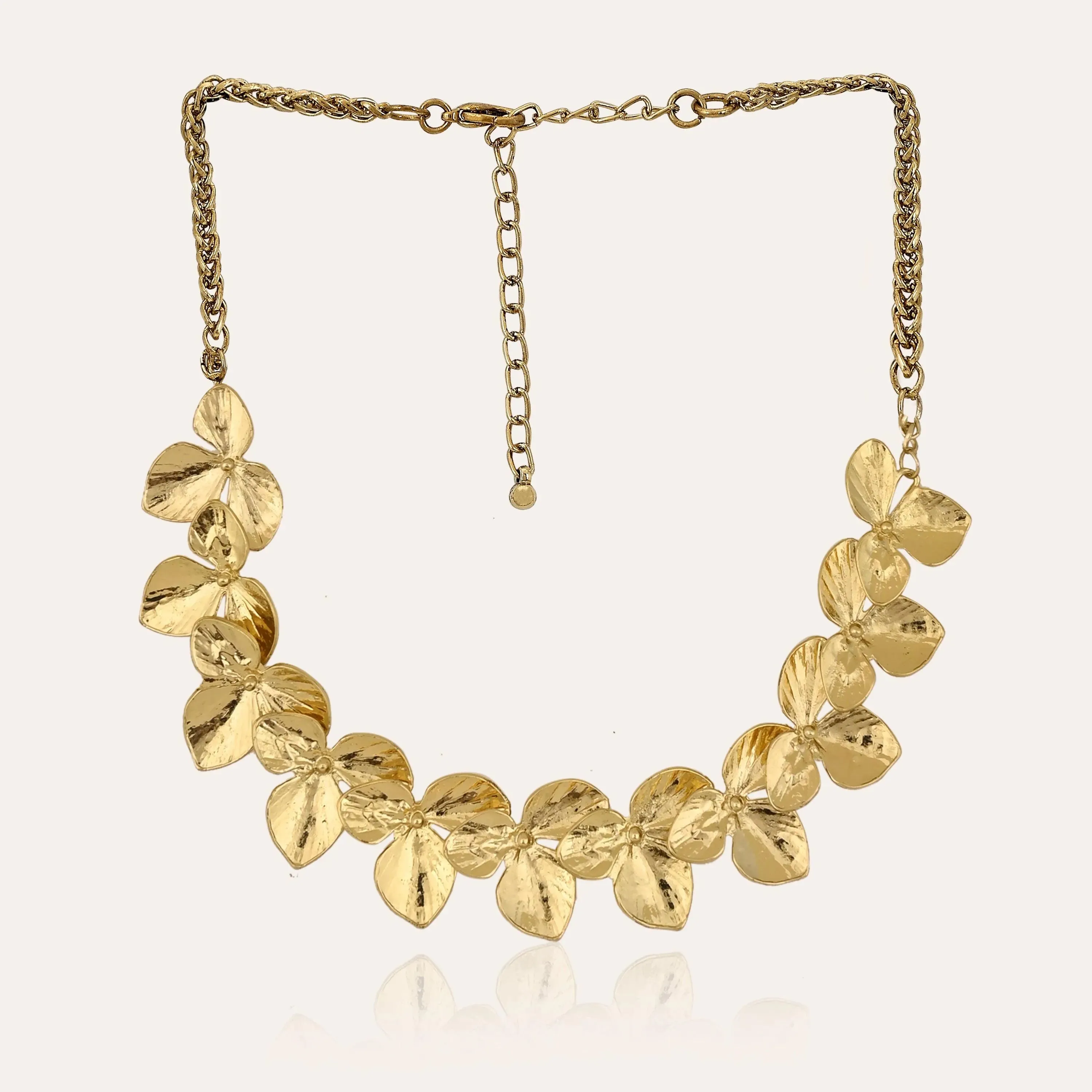 TFC Pretty Petal Gold Plated Necklace