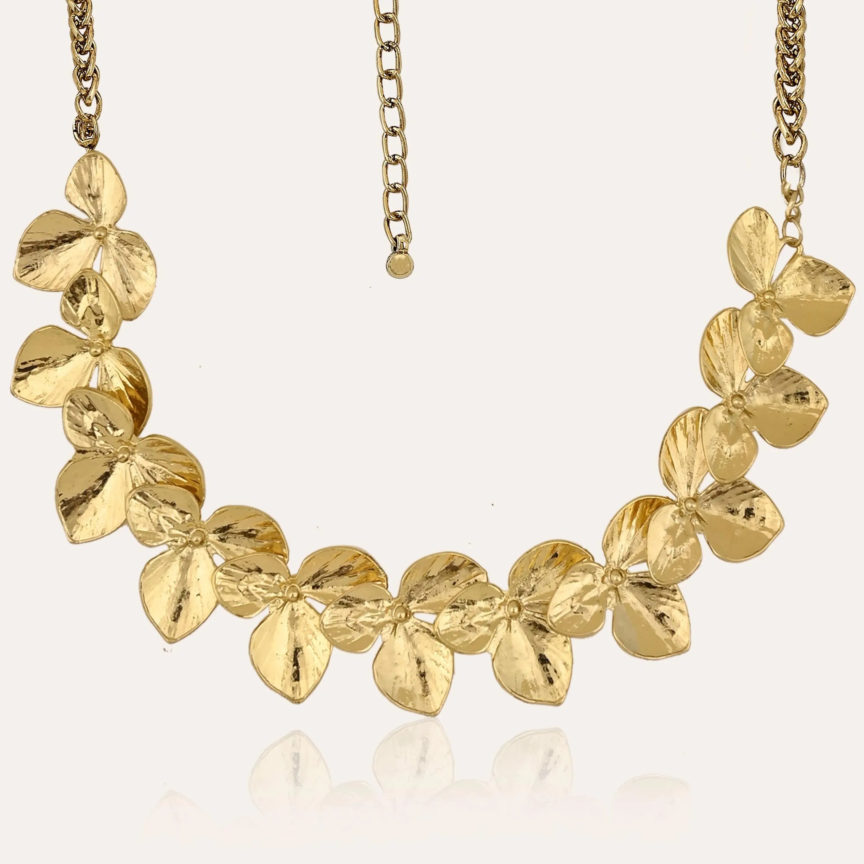 TFC Pretty Petal Gold Plated Necklace