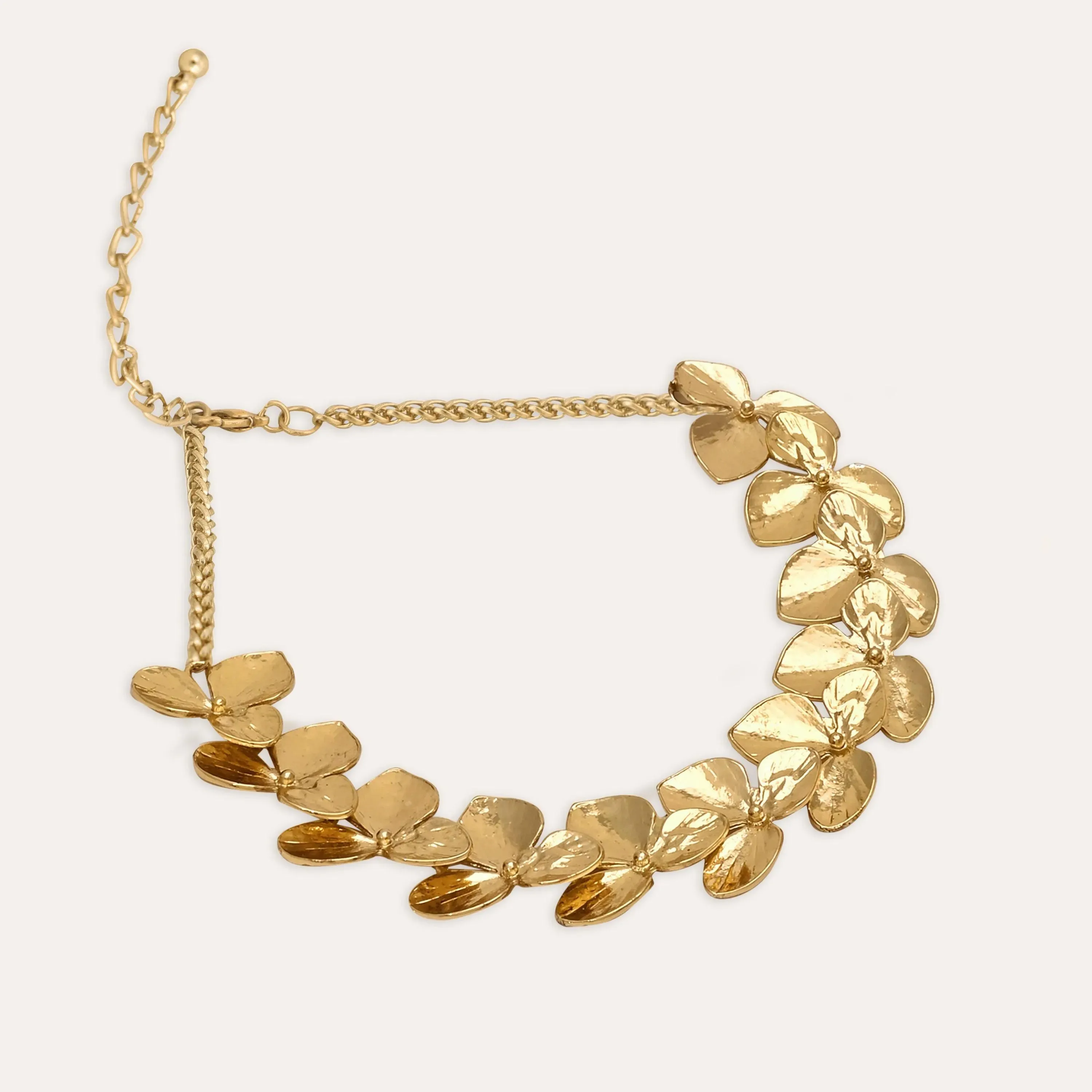 TFC Pretty Petal Gold Plated Necklace