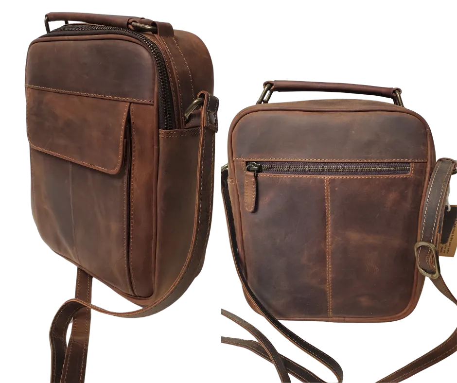 The Businessman Leather Tablet Bag