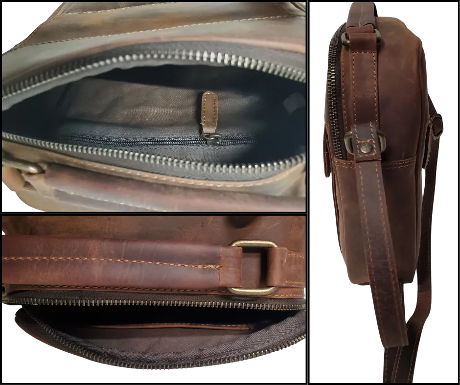 The Businessman Leather Tablet Bag