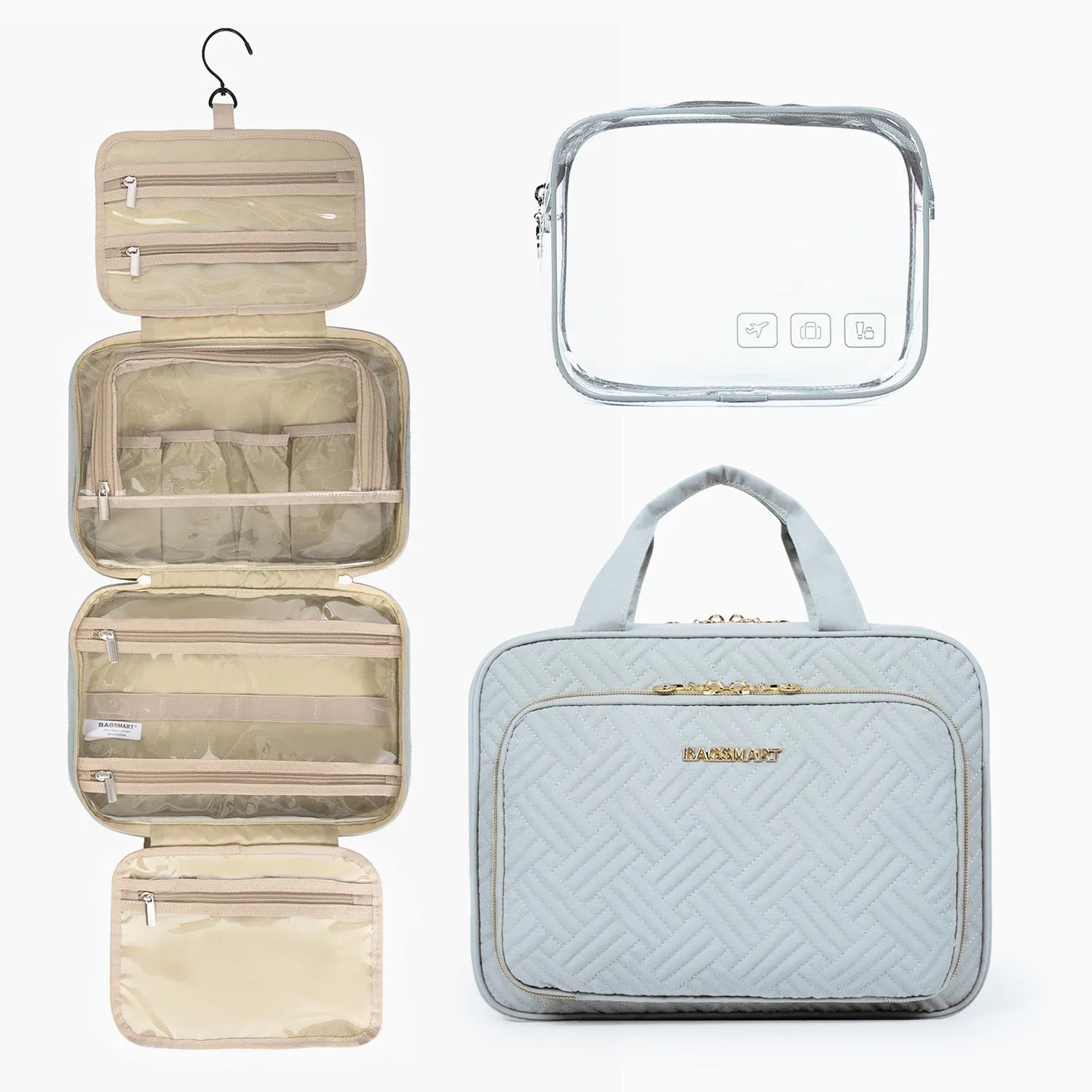 The Space Saver Pro Bonchemin Hanging Toiletry Bag