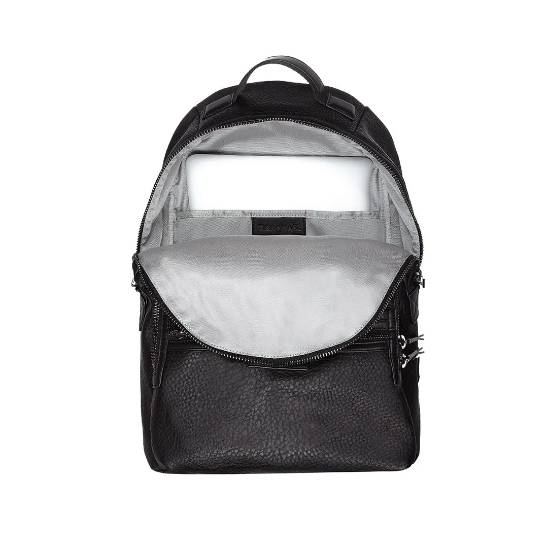 Tiba   Marl Elwood Changing Backpack - Black