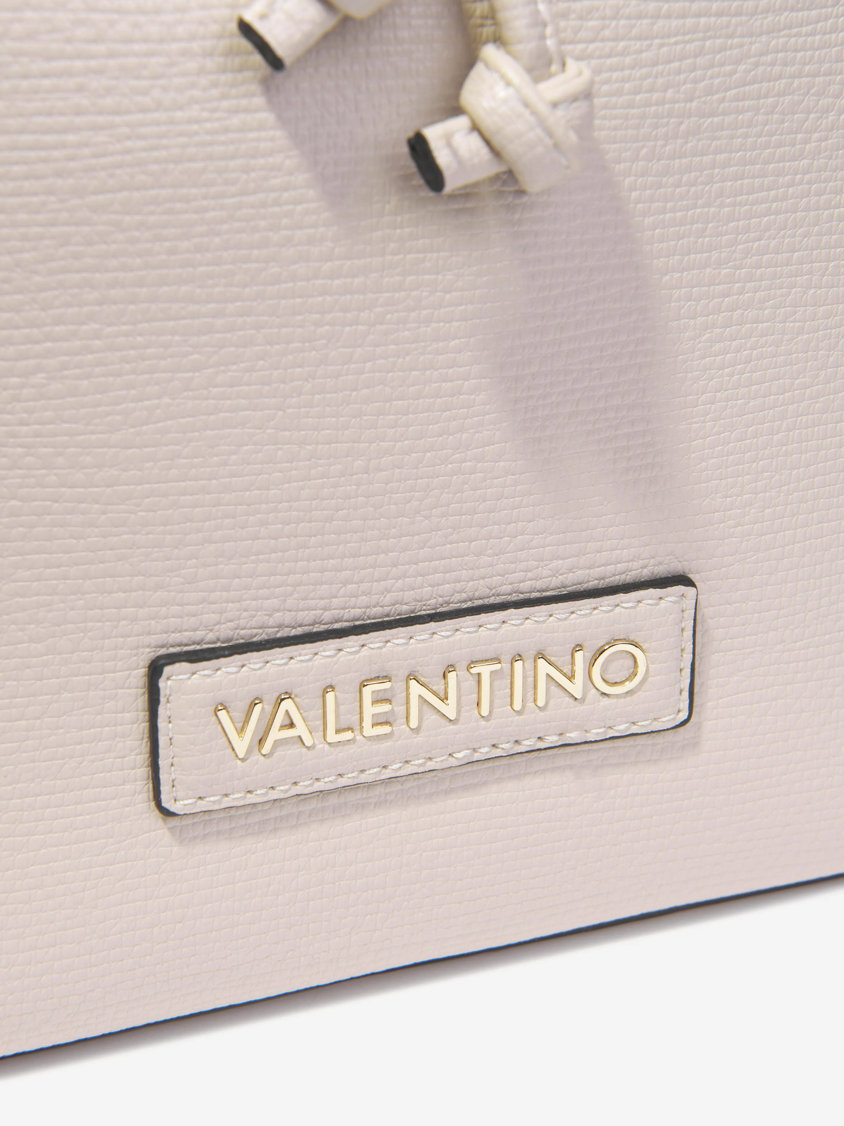 Valentino Girls Icy Re Bucket Bag in Beige