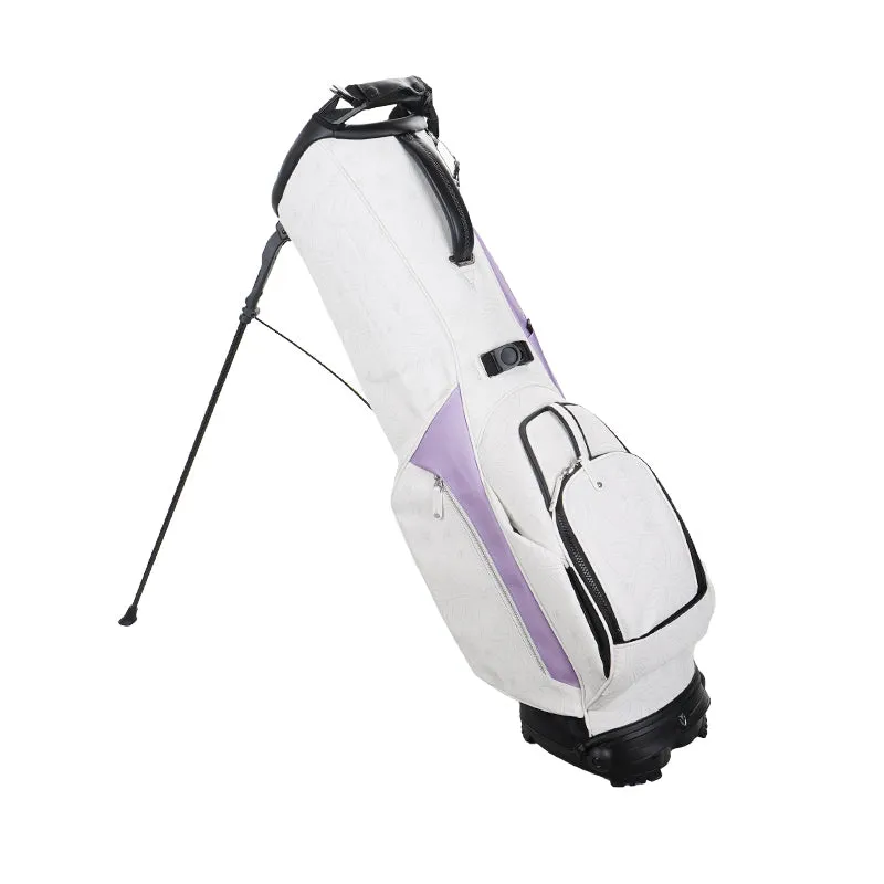 VESSEL 9.5" VLS Lux Stand Bag (White/Lavendar)