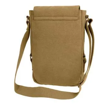 Vintage Style Canvas Military Tech Bag