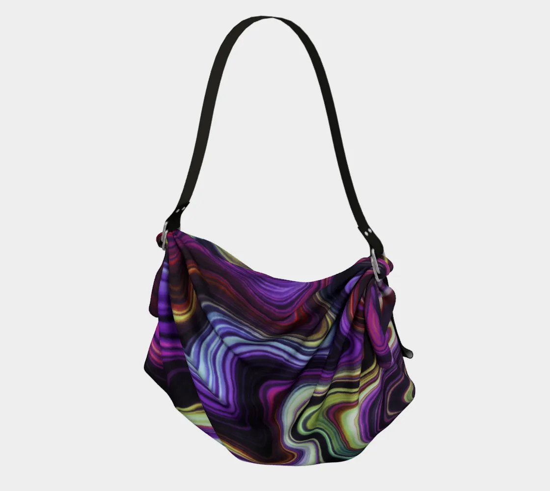 Wavy Night | Origami Tote | Makroverset