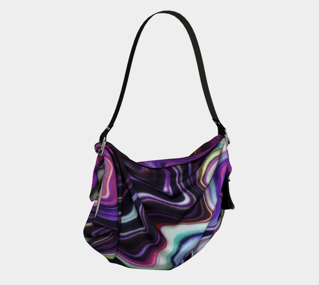 Wavy Night | Origami Tote | Makroverset