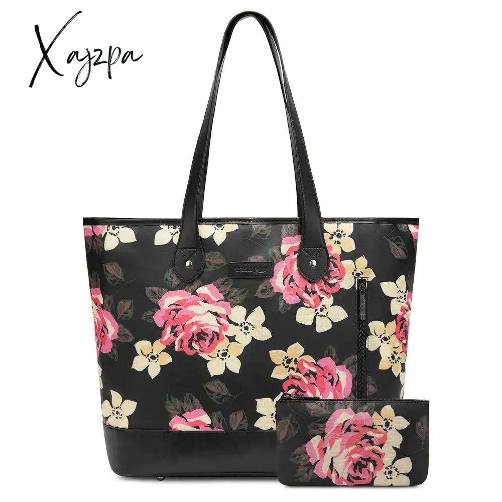 Xajzpa - UtoteBag Women 15.6 Inch Laptop Tote Bag Notebook Shoulder Bag Lightweight Multi-Pocket Nylon Business Work Office Briefcase