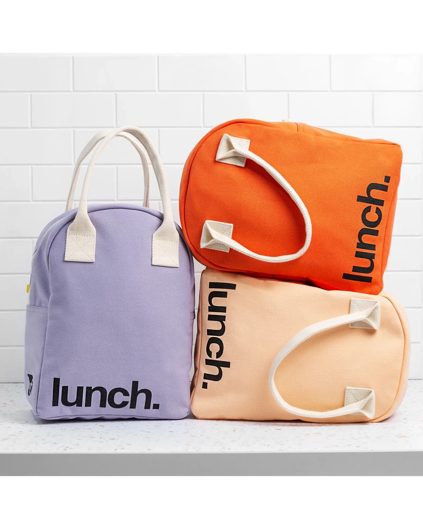 Zipper Lunch Bag Poppy